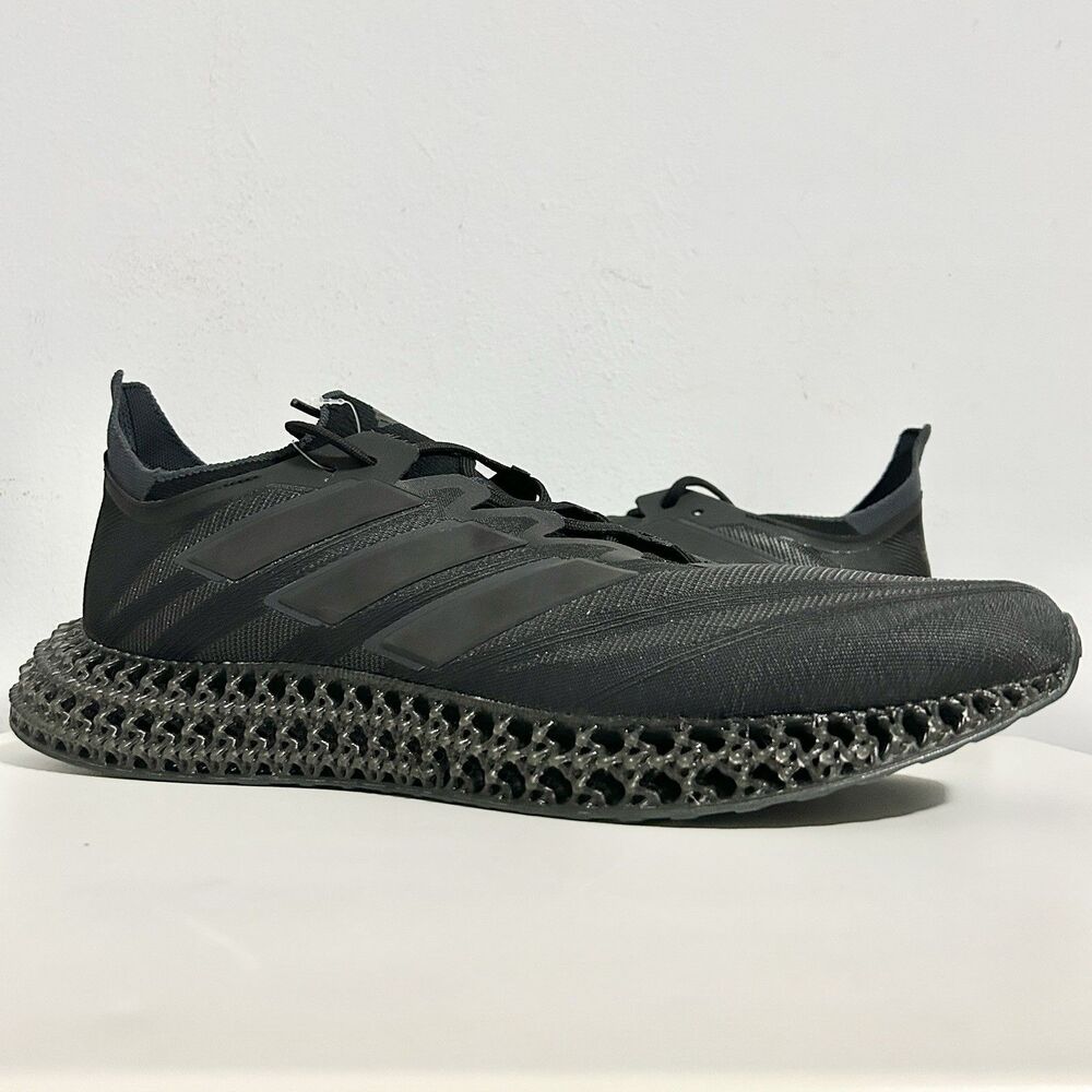 Adidas 4DFWD 4 “Triple Black” Men’s Size 16 Comfort Cushioned Running Sneakers